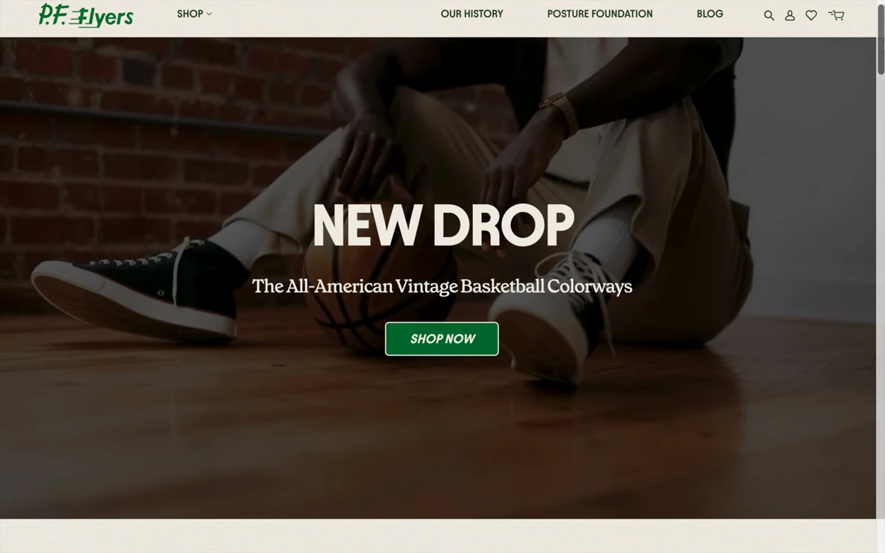 PF Flyers — selected work by Nick VanMeter